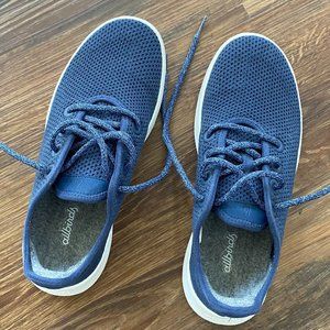 Like New Allbirds Women's Tree Runners Marine Blue (Size 8)